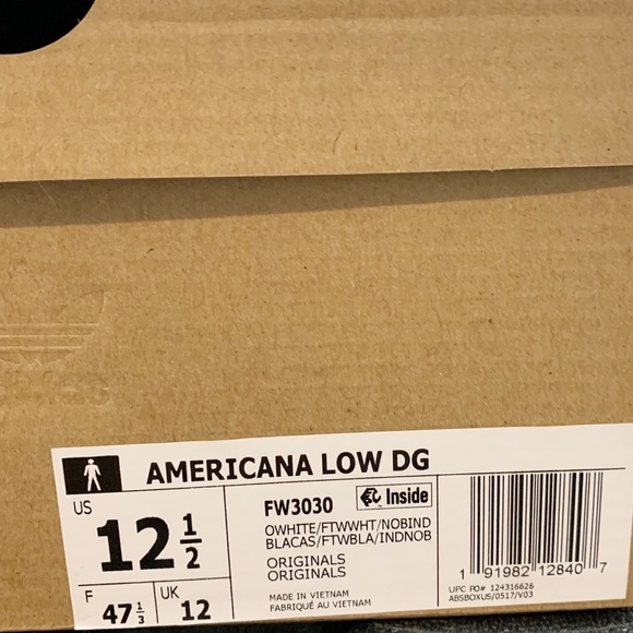 Adidas Donald Glover Americana Low DG Sneakers Size 12.5 New with box - Picture 8 of 8